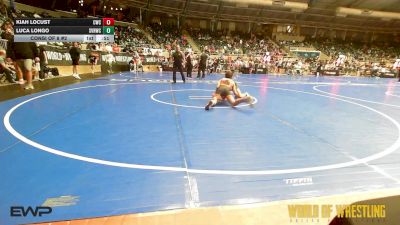 120 lbs Consi Of 8 #2 - Kiah Locust, Cowboy Wrestling Club vs Luca Longo, Steel Valley Renegades