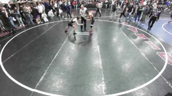 120 lbs Champ. Round 2 - Arcadius Cruz, Orting vs Clyde Cass, Battle Ground