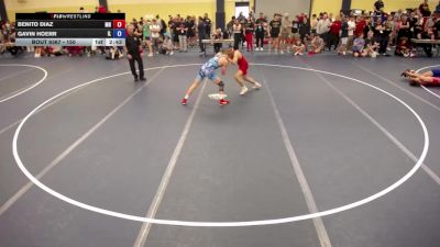 150 lbs Cons. Round 3 - Benito Diaz, MN vs Gavin Hoerr, IL