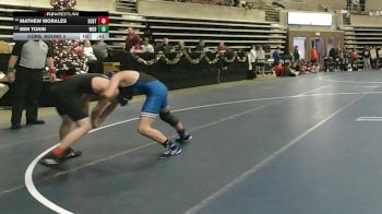 114 Championship Bracket Cons. Round 2 - Ben Tokin, Woodbury vs Mathew Morales, St. Cloud Tech