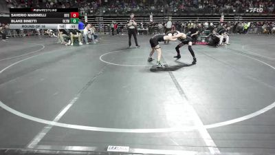 105 lbs Round Of 16 - Saverio Marinelli, Bitetto Trained Wrestling vs Blake Binetti, Olympic