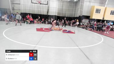 135 lbs Final - Riker OHearon, Mat Assassins Black vs Dominic Butera, Mohawk Valley WC MS