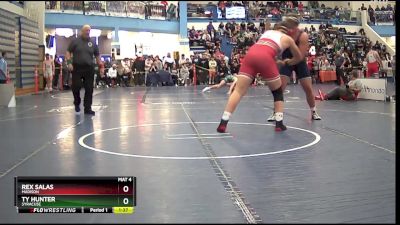 285 lbs Semifinal - Rex Salas, Madison vs Ty Hunter, Syracuse