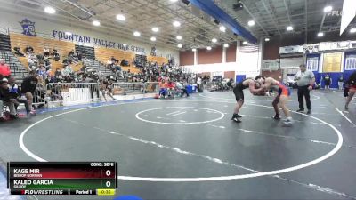 190 lbs Cons. Semi - Kage Mir, Bishop Gorman vs Kaleo Garcia, Gilroy