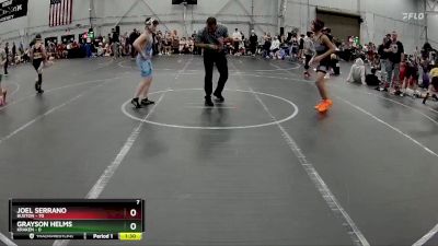 100 lbs Round 2 (4 Team) - Joel Serrano, Buxton vs Grayson Helms, Kraken