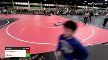 95 lbs Round Of 32 - Nate Gugelman, Afwc vs Ethan Busby, Vacaville WC