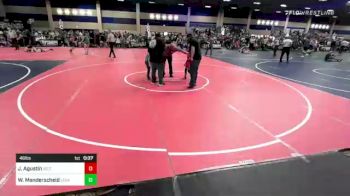 46 lbs Semifinal - Jordan Agustin, So Cal Grappling vs Waylon Manderscheid, Legacy Elite WC