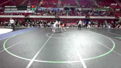 285 lbs Round 3 - 2nd Wrestleback And Semi-finals(16 Team) - Oscar Casso, Mission Sharyland vs Aaron Venzor, Dumas