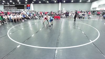 157 lbs Mason Stucky, Team Oregon vs Carter Campbell, Team Alabama