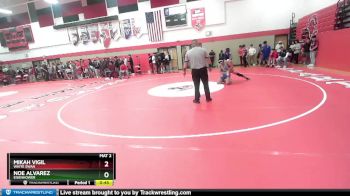 150 lbs Cons. Round 3 - Noe Alvarez, Eisenhower vs Mikah Vigil, White Swan
