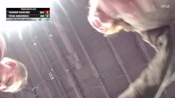 132 lbs 1st Place Match - Ryan Amoureux, Meridian vs Gunner Sanchez, Owyhee