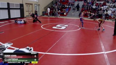 78 lbs Round 1 - Soren Vogel, Punisher Wrestling Company vs Cy Contreras, Anacortes Hawkeyes Wrestling Club