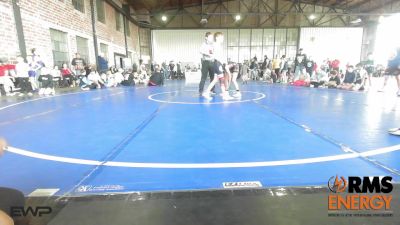 85 lbs Rr Rnd 4 - Jude Brunson, Mojo Mulisha 12u vs Millie Garcia, Standfast