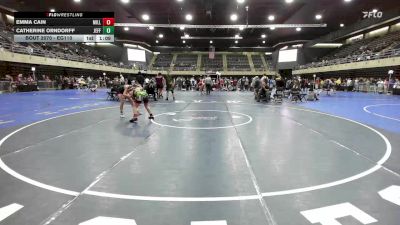 Quarterfinal - Emma Cain, Millville vs Catherine Orndorff, Jefferson