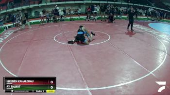 130 lbs 3rd Place Match - Ry Talbot, Nevada vs Mayden Kahalehau, Hawaii