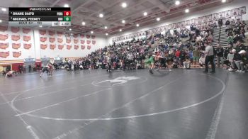 190 lbs Quarterfinal - Michael Feeney, Dublin Coffman vs Shane Saito, Perrysburg