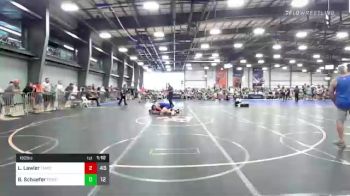 182 lbs Rr Rnd 2 - Lucas Lawler, Team Nauman Silver Fox vs Braxton Schaefer, Fight Barn Wrestling Club