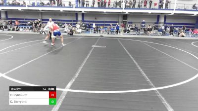 149 lbs Consi Of 32 #1 - Patrick Ryan, American University vs Charley Barry, North Carolina