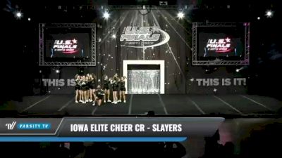 Iowa Elite Cheer CR - Slayers [2021 L3 Junior Day 1] 2021 The U.S. Finals: Kansas City