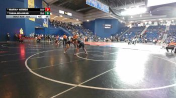 130 lbs Cons. Round 5 - Mariah Witmer, Holy Spirit vs Tasha Bohorad, Phillips Academy