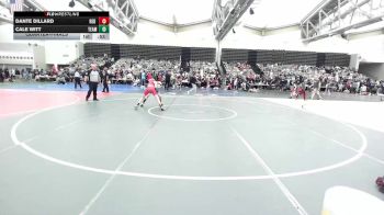 93-J lbs Quarterfinal - Dante Dillard, Red Hawk Wrestling vs Cale Witt, Team 209