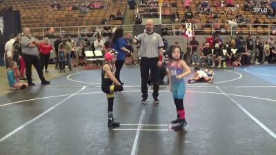 45 lbs Cons. Round 3 - Kadyn Matuszak, GGB Ohio vs Mya Langley, LEBANON WRESTLING