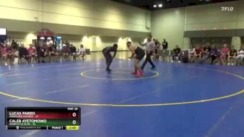 195 lbs Round 5 (6 Team) - Lucas Pardo, Marauder Mayhem vs Caleb Ayetomowo, Hawkstyle Elite