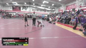 70 lbs Cons. Round 2 - Elijah Barrett, Pirate Powerhouse Wrestling Ac vs Aurora Preator, Team Central