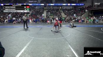 88 lbs Cons. Round 2 - Brevyn Wyatt, Plainville Kids vs Lucas Parker, Renegades