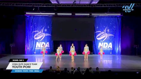 Iowa Elite Dance Team - Youth Pom [2025 Youth - Pom - Small Day 2] 2025 NDA All-Star National Championship