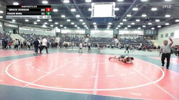 184 lbs Champ. Round 2 - Brock Johnson, Huntingdon vs Chase Bisel, Emmanuel University