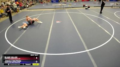 150 lbs Cons. Round 1 - Blake Miller, Waconia Wrestling Club vs Joshua Knutson, Wrestling Brotherhood