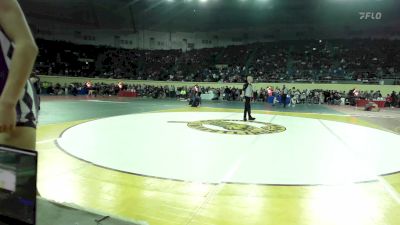 143 lbs Consi Of 32 #1 - Brody Vandiver, Enid Junior High vs Jason Kawaykla, Chickasha Wrestling