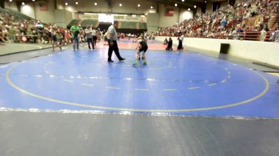 81 lbs Consi Of 8 #2 - Shore Campbell, Georgia vs Asher Wallin, Dendy Trained Wrestling