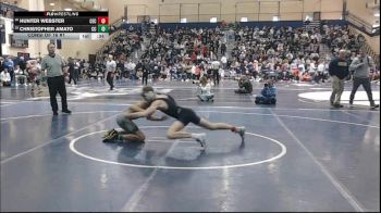 114 lbs Consi Of 16 #1 - Hunter Webster, Conwell-Egan vs Christopher Amato, Camden Catholic
