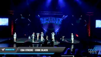 CDA Xtreme - Code Black [2021 L5 Senior Coed Day 2] 2021 Spirit Sports: Battle at the Beach