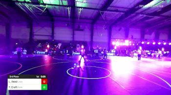 62 lbs 3rd Place - Latigo Reed, Legacy Elite WC vs Tristen Craft, Purebred Elite