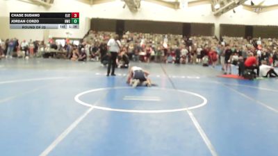 134-H lbs Round Of 32 - Chase Sudano, Elite NJ vs Jordan Corzo, Hightstown/East Windsor Wrestling Club