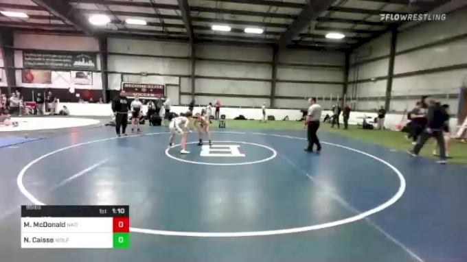 85 lbs Rr Rnd 3 - Maxwell McDonald, Natick vs Noah Caisse, Wolf Gang ...