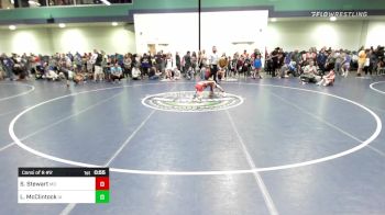 55 lbs Consi Of 8 #2 - Sawyer Stewart, MD vs Lane McClintock, IA