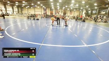110 lbs Rd# 10- 4:00pm Saturday Final Pool - Ryan Morgan Jr., Terps Xtreme vs Madden Sandoval, Aggression Legionaries