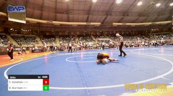 88 lbs Consi Of 32 #2 - Caegan Konetski, Legacy Wrestling Club vs Boston Burrows, Sebolt Wrestling Academy