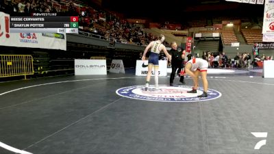 Junior Boys - 150 lbs Cons. Round 4 - Eshi Linkhoboev vs Owen Hooper, Goldmine Wrestling Club