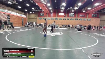 125 lbs Cons. Round 4 - Roberto Rameriz, Cerritos vs Cameron Fernando, Moorpark