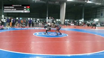113 lbs 1 - Brandon Lefler, DARKHORSE vs Cason Wesby, WILLIAMSBURG WRESTLING CLUB