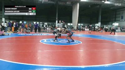113 lbs 1 - Brandon Lefler, DARKHORSE vs Cason Wesby, WILLIAMSBURG WRESTLING CLUB