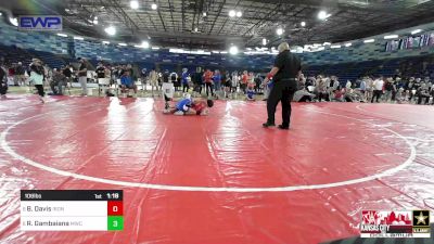 106 lbs Semifinal - Brody Davis, Ironclad Wrestling Club vs Rocco Gambaiana, MWC Wrestling Academy, NE