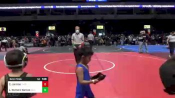 40 lbs Semifinal - Charlotte Jarman, Thorobred WC vs Leonardo Romero Ramos, Gold Rush