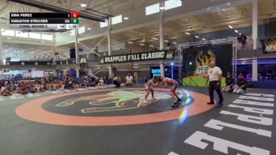 126 lbs Cons. Round 5 - Kingston Stricker, Unattached vs Erik Perez, Unattached