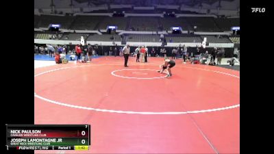 National 3-5 72 3rd Place Match - Joseph Lamontagne Jr, Great Neck Wrestling Club vs Nick Paulson, Cavalier Wrestling Club